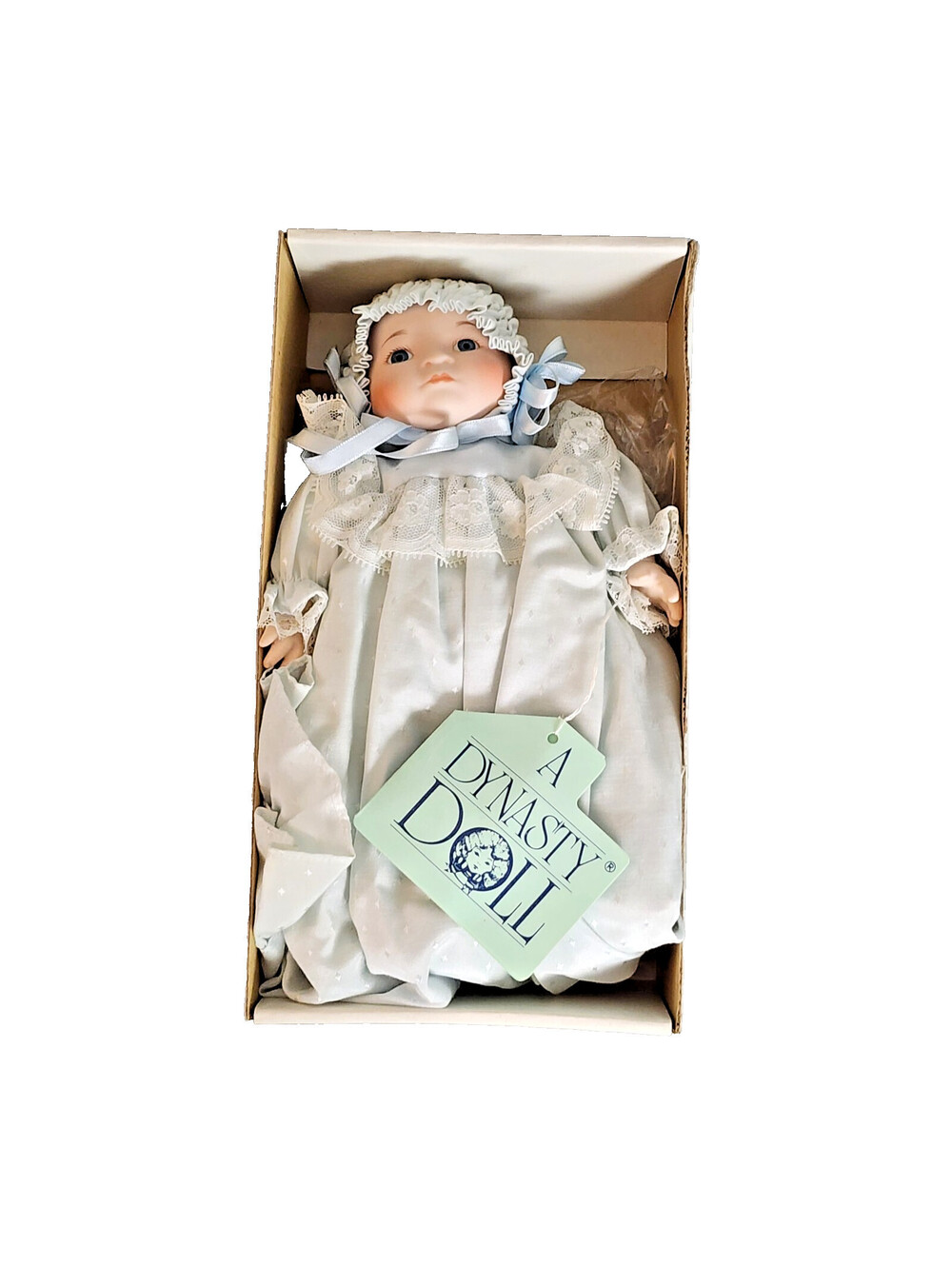 Dynasty Baby Doll Michelle Bisque Baby Original Tag and Box Mint